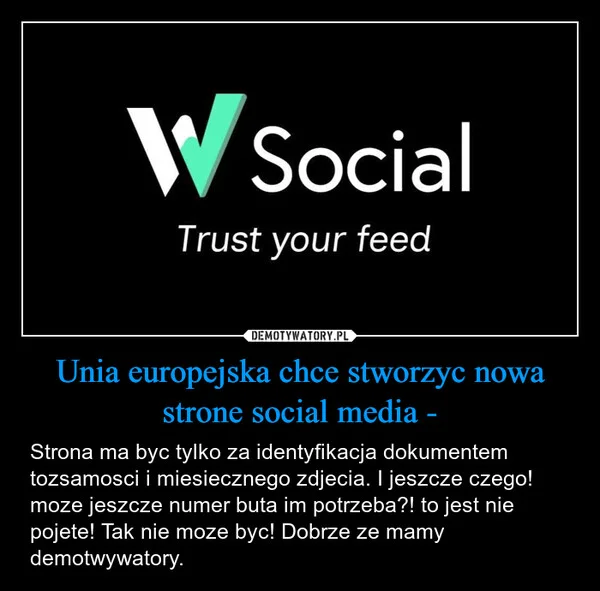 
    Unia europejska chce stworzyc nowa strone social media -