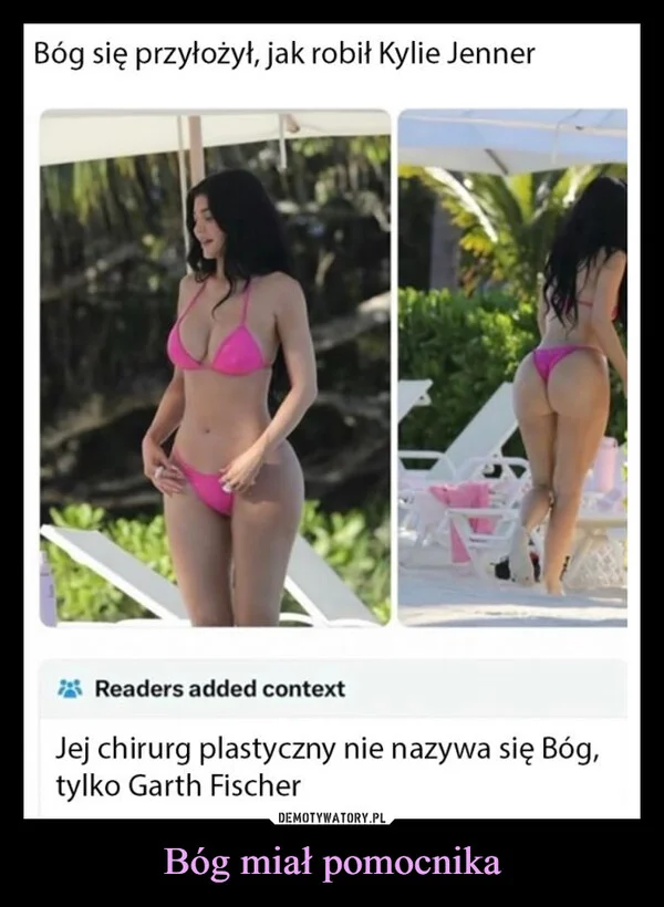 
    Bóg miał pomocnika