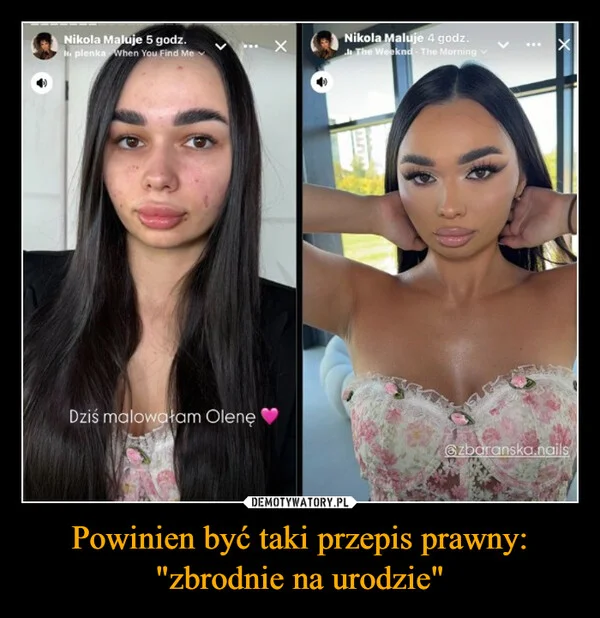 Powinien być taki przepis prawny: 