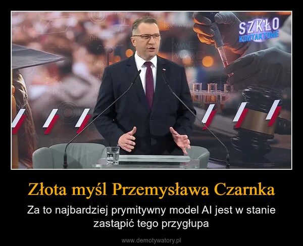 
    Złota myśl Przemysława Czarnka