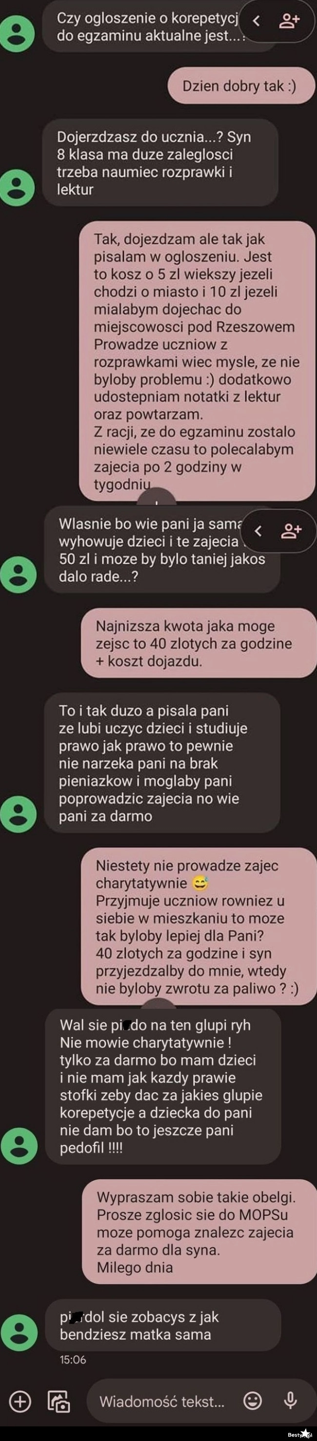 
    Korepetycje dla synka ze zniżką 