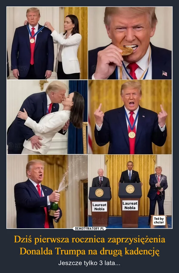 
    Dziś pierwsza rocznica zaprzysiężenia Donalda Trumpa na drugą kadencję