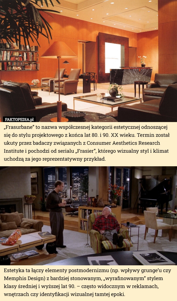 
    „Frasurbane” to nazwa współczesnej kategorii estetycznej odnoszącej się...