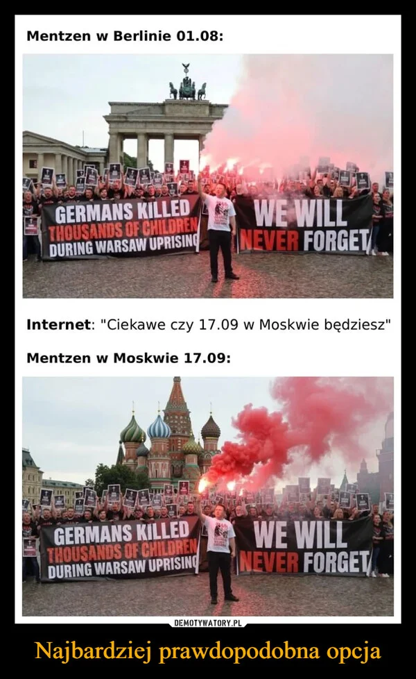 
    Najbardziej prawdopodobna opcja
