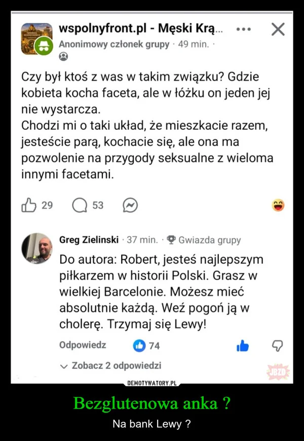 
    Bezglutenowa anka ?