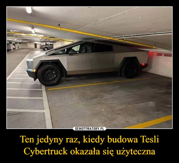 
    Ten jedyny raz, kiedy budowa Tesli Cybertruck okazała się użyteczna