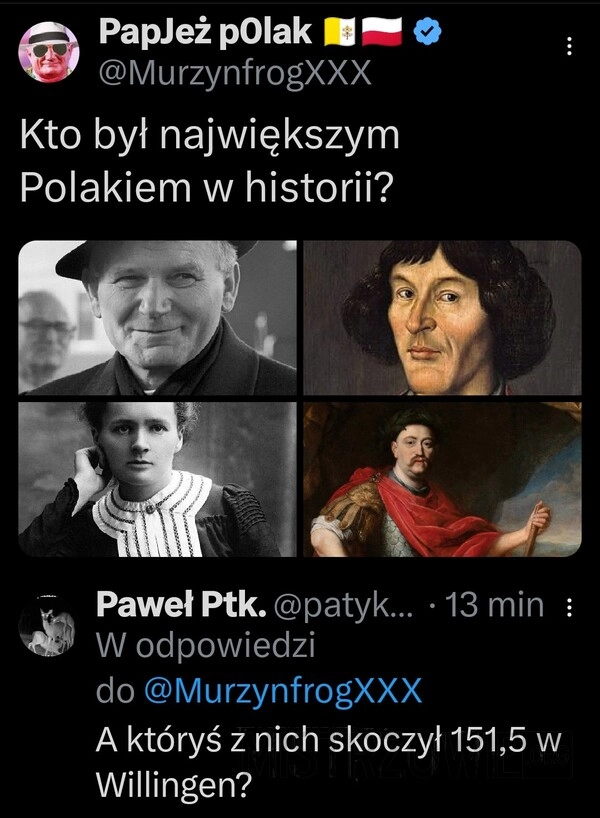 
    Największy Polak w historii