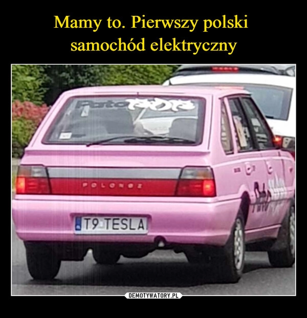 
    Mamy to. Pierwszy polski 
samochód elektryczny