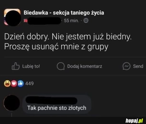 
    Koniec z biedą