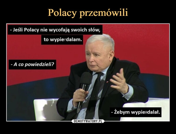 
    Polacy przemówili