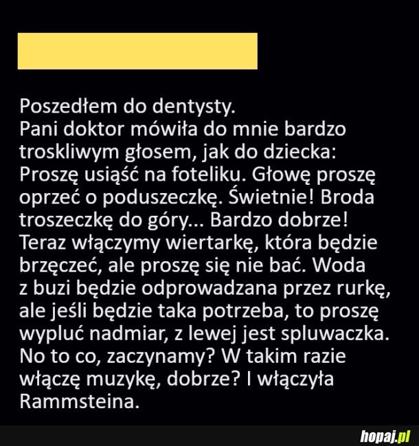 
    Wizyta u dentysty