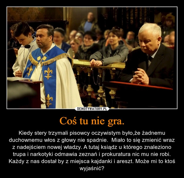 
    Coś tu nie gra.