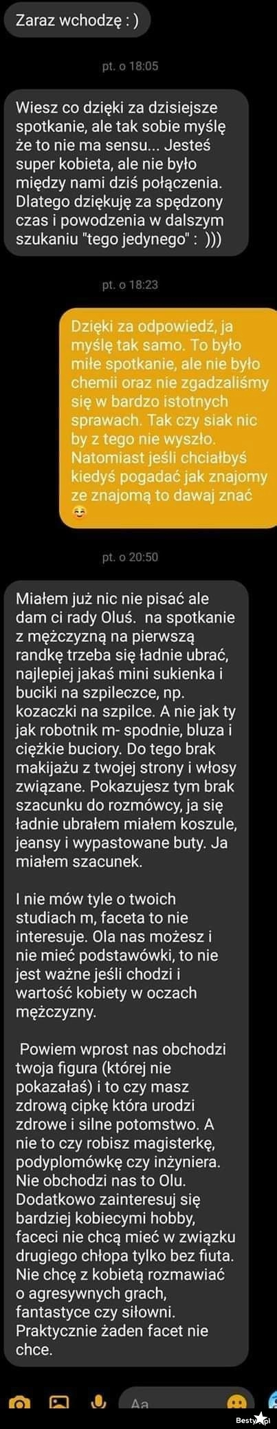 
    Toksyczny wykład o oczekiwaniach mężczyzn wobec kobiet 