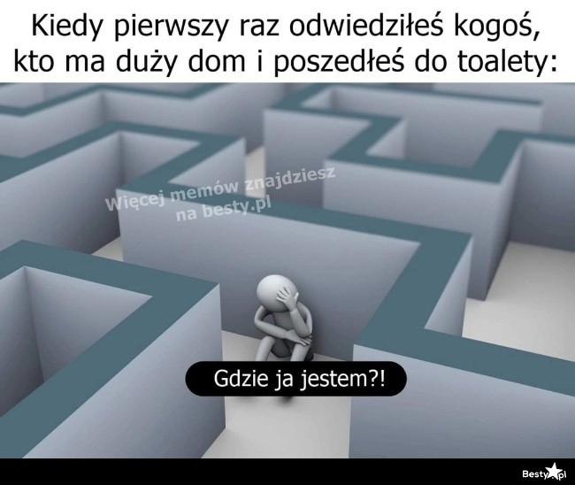 
    Zagubiony w wielkim domu 