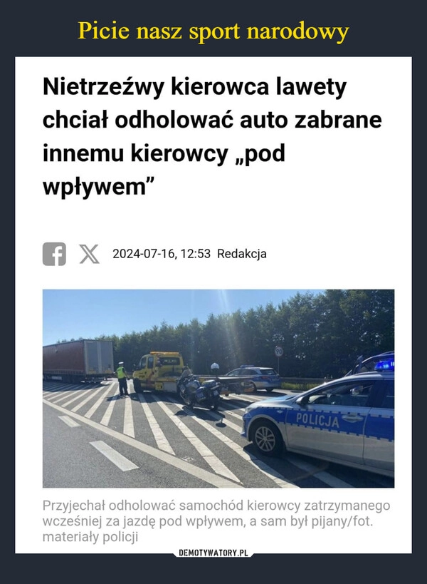 
    Picie nasz sport narodowy