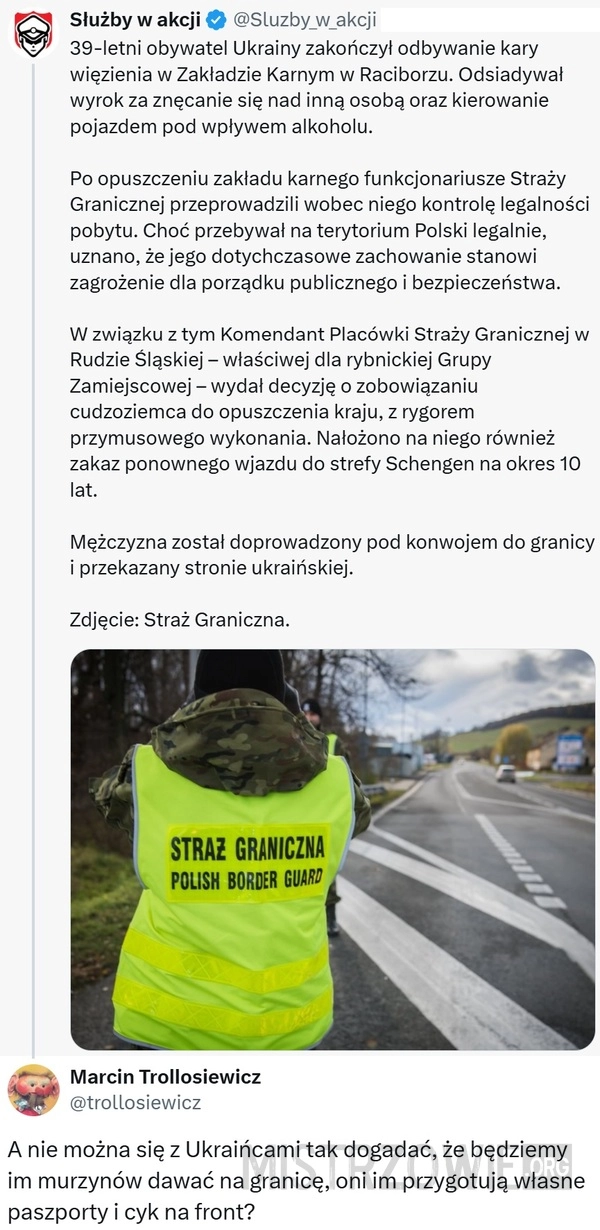 
    Kontrola legalności pobyty