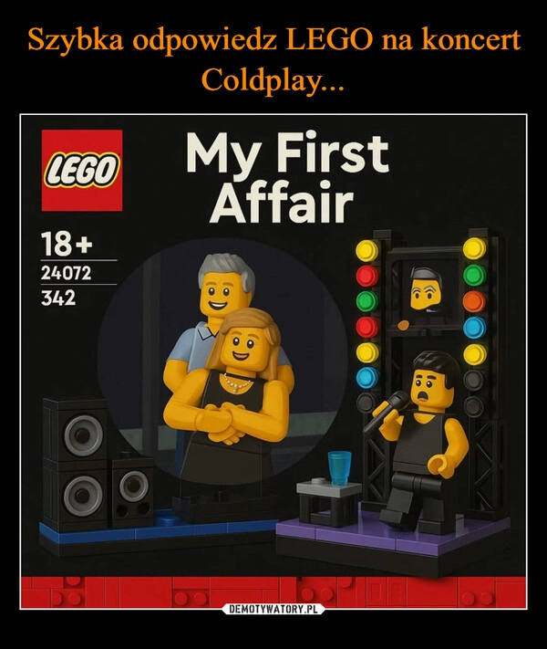 
    Szybka odpowiedz LEGO na koncert Coldplay...