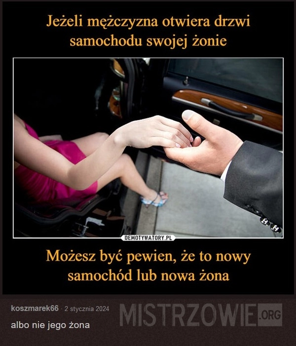 
    Nie dziwi że drzwi