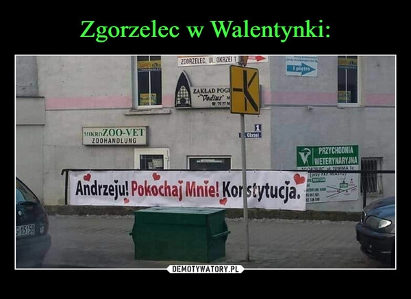 
    Zgorzelec w Walentynki: