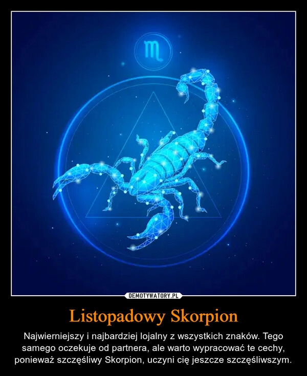 
    Listopadowy Skorpion