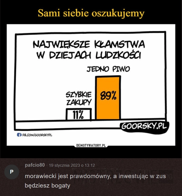 
    Największe kłamstwa