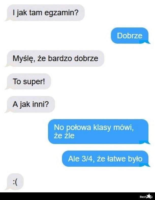 
    Egzamin z matematyki 