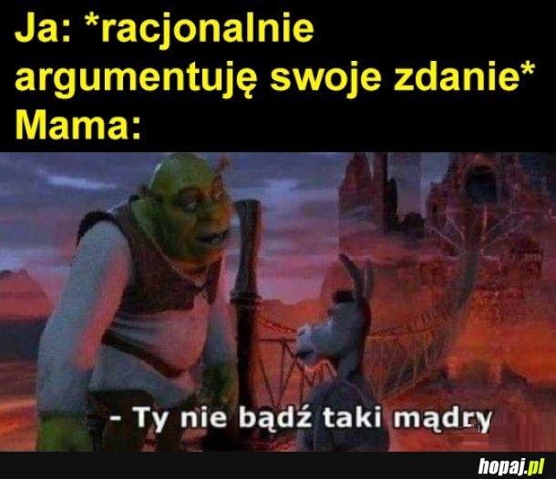 
    Kłótnia z mamą