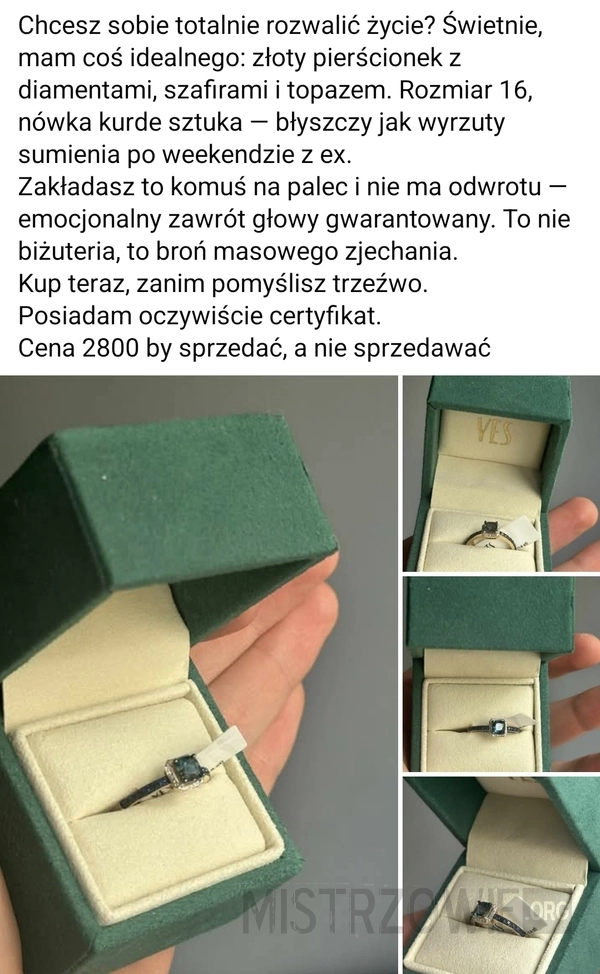 
    Pierścionek