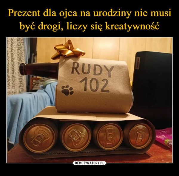 
    Prezent dla ojca na urodziny nie musi być drogi, liczy się kreatywność 