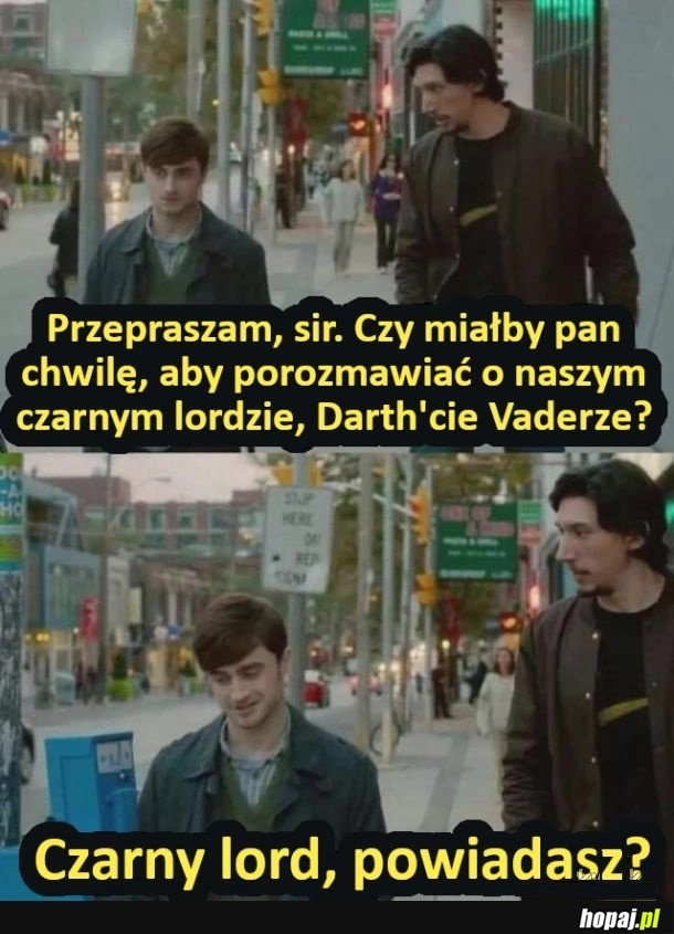 
    Czarny lord, powiadasz