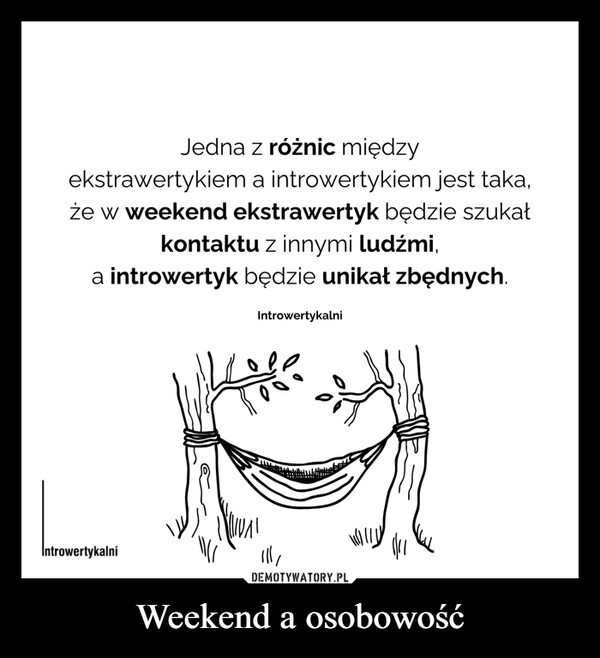 
    Weekend a osobowość