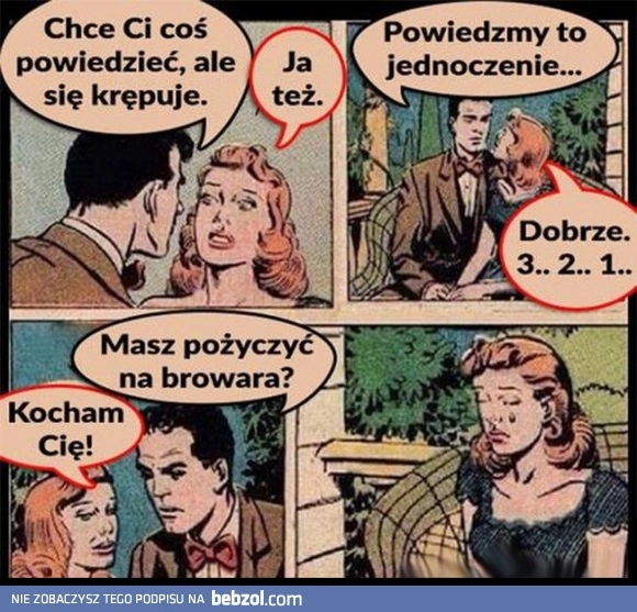 
    Muszę ci coś powiedzieć