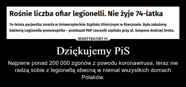 
    Dziękujemy PiS