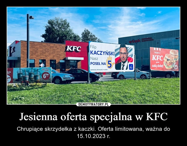 
    Jesienna oferta specjalna w KFC