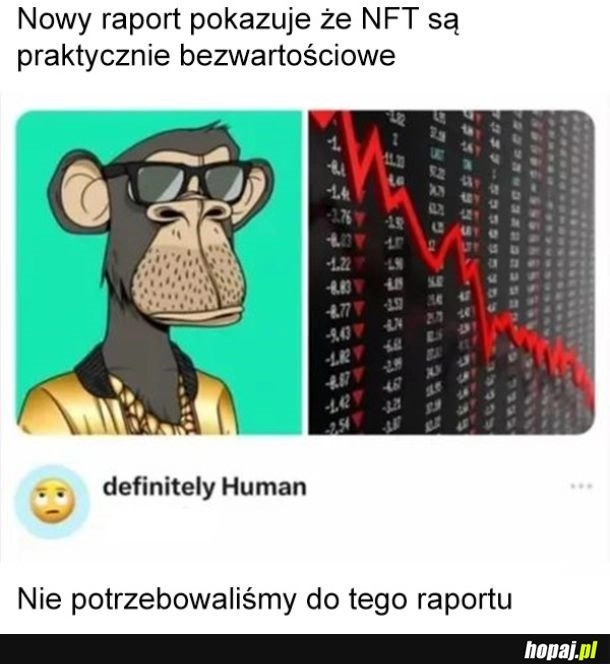 
    Raport w tym wypadku jest zbędny