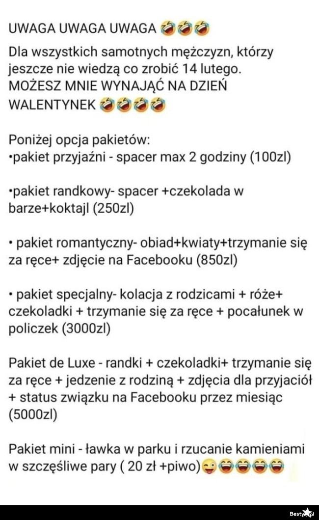 
    Wyjątkowe pakiety walentynkowe 