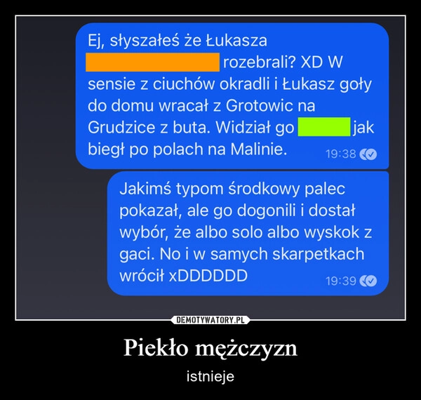 
    Piekło mężczyzn