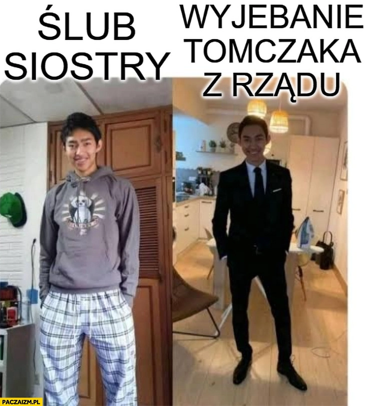 
    Strój obiór stylowa na ślub siostry vs wywalenie Tomczaka z rządu