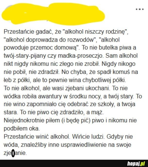 
    Alkohol.