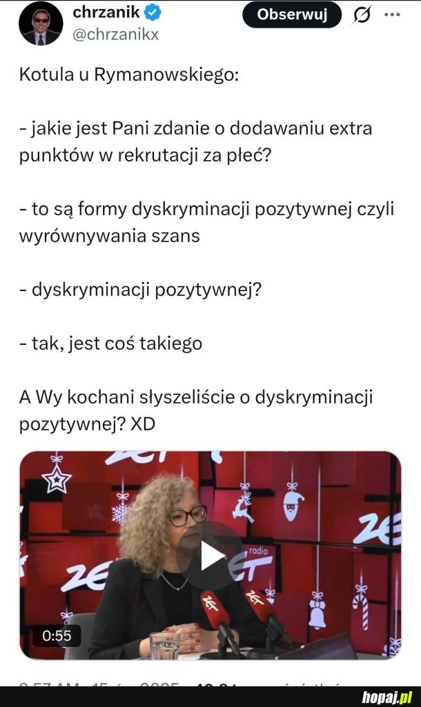 
    Dyskryminacja pozytywna