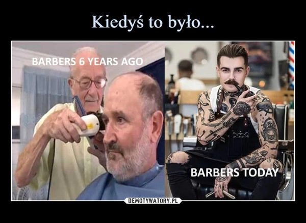 
    Kiedyś to było...