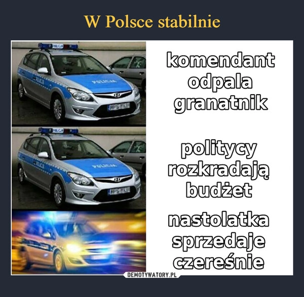 
    W Polsce stabilnie