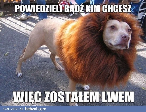
    Bądź kim chcesz