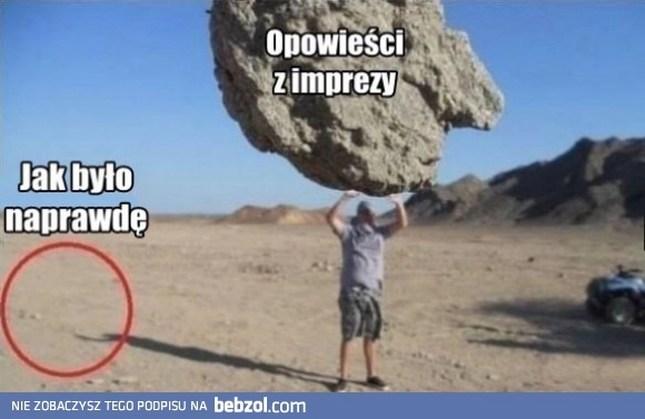 
    Opowieści z imprezy