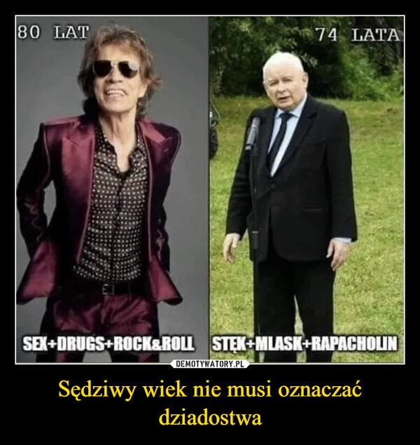 
    Sędziwy wiek nie musi oznaczać dziadostwa