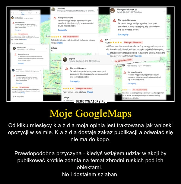 
    Moje GoogleMaps