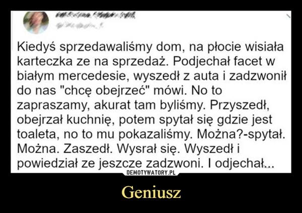 
    Geniusz