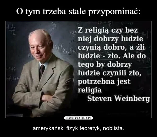 O tym trzeba stale przypominać: