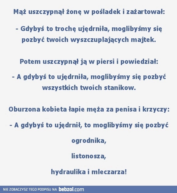 Mąż żartowniś