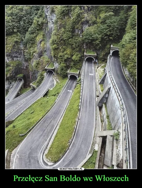
    Przełęcz San Boldo we Włoszech